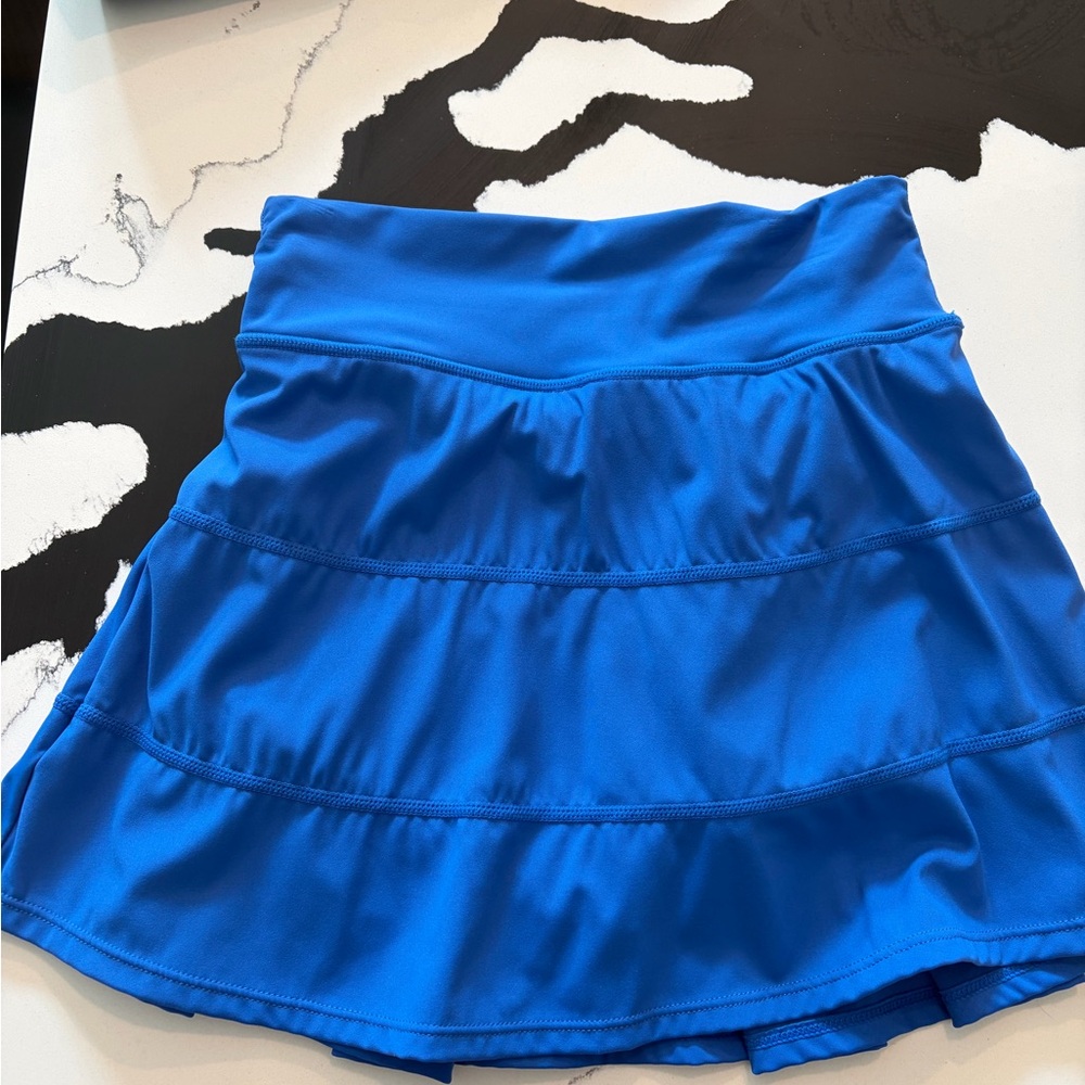 Altar'd State Vibrant Blue Mini Skirt